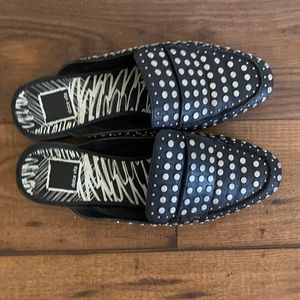 Maura black leather Dolce Vita mules